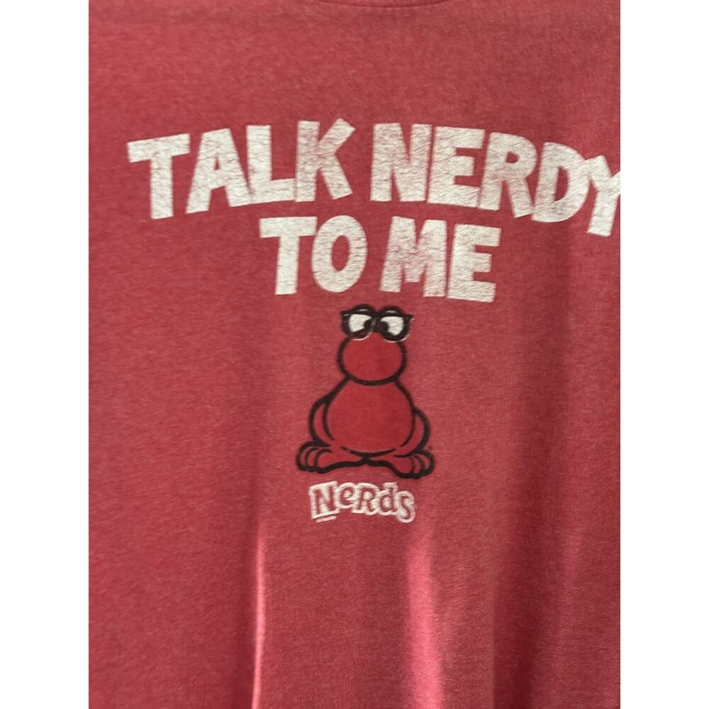 Nerds Candy themed Colored T-Shirt Size L Talk Nerdy To Me vintage - Picture 2 of 6